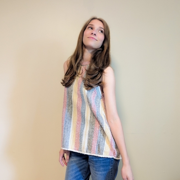Anthropologie X W5 Striped Knit Tank - Picture 2 of 7